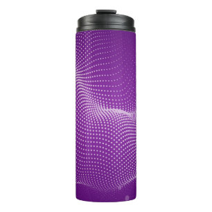 Beautiful purple abstract background. Violet neutr Thermal Tumbler