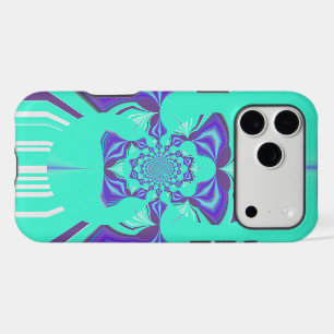 Beautiful Purple Cyan Iridescent Blue vector colou