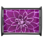 Beautiful purple dahlia flower