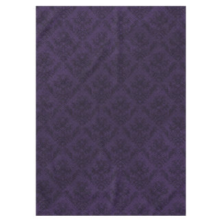 Beautiful Purple Dark Goth Victorian Vintage Tablecloth