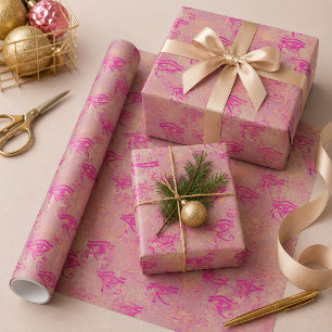Beautiful Purple Eye of Horus Wrapping Paper