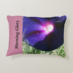 Beautiful Purple Floral Accent Pillow