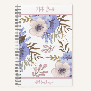 Beautiful Purple Flower Notebook