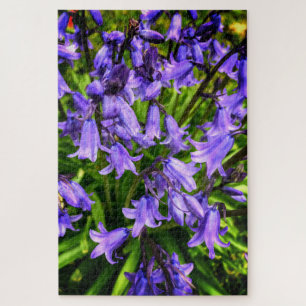 Beautiful purple flowers jigsaw puzzle