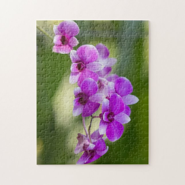Beautiful Purple Orchid Jigsaw Puzzle (Vertical)