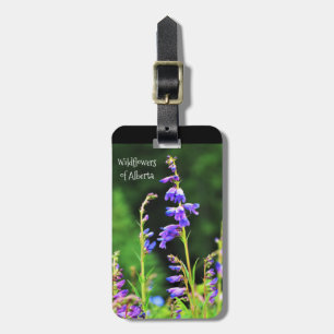 Beautiful Purple Wildflowers in Bloom Luggage Tag