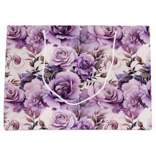 Beautiful Purple Wildflowers  Large Gift Bag