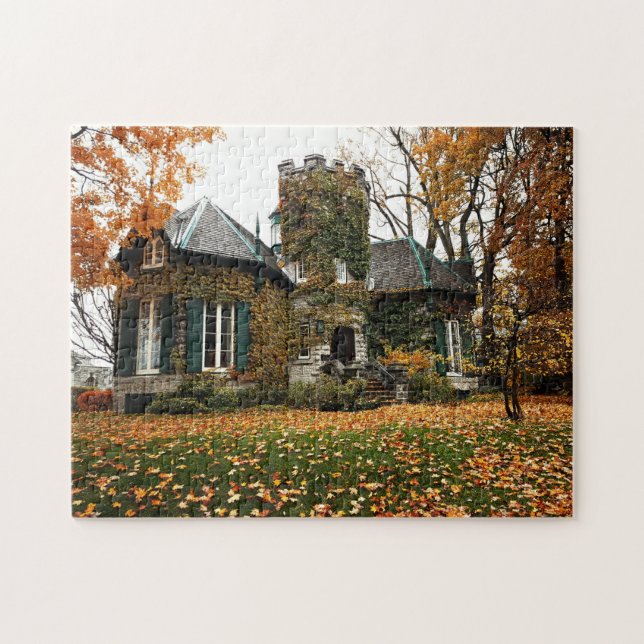 Beautiful! Puzzle - Castle Home In the Fall (Horizontal)