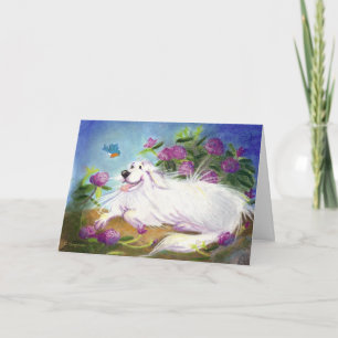 Beautiful Pyrenees / Birthday Greeting Card