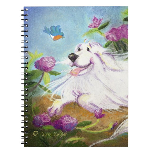 Beautiful Pyrenees / Notebook (Front)