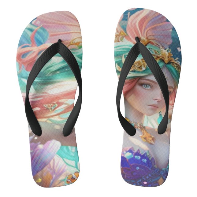 Beautiful queen  thongs (Footbed)