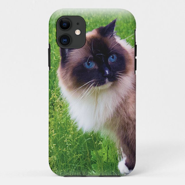 Beautiful Ragdoll Cat Case-Mate iPhone Case (Back)