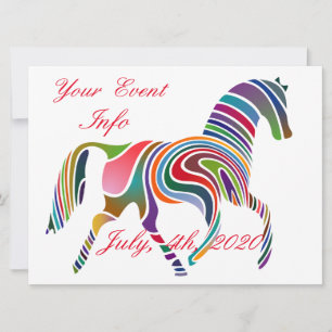 Beautiful Rainbow Colour Horse Thunder_Cove