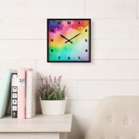 Beautiful Rainbow Colours Abstract Design