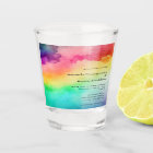 Beautiful Rainbow Colours Abstract Design Wedding