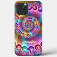 Beautiful Rainbow Colours Abstract Fractal Art Nam