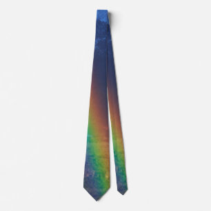 Beautiful Rainbow Photo Tie