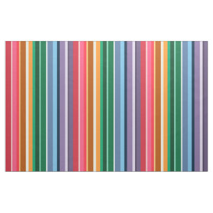 Beautiful Rainbow Stripes Fabric