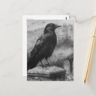 Beautiful Raven Postcard