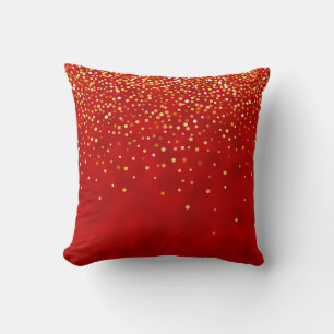 Beautiful Red and Gold  Cushion