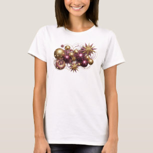 Beautiful Red CHRISTMAS MAGIC Graphic Tee