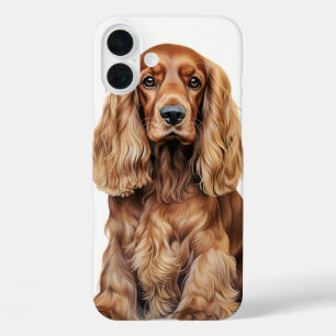 BEAUTIFUL RED COCKER SPANIEL PUPPY DOG iPhone 16 PLUS CASE