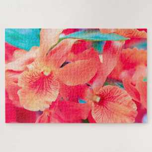 Beautiful red flowers jigsaw puzzle