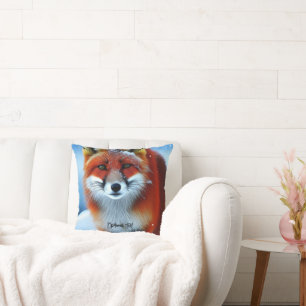 Beautiful Red Fox Cushion