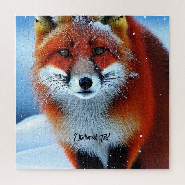 Beautiful Red Fox Jigsaw Puzzle (Vertical)