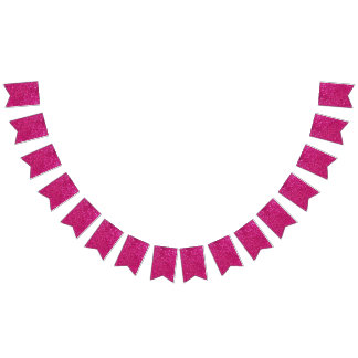 Beautiful Red glitter Bunting