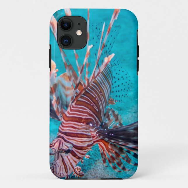 Beautiful Red Lion Fish Case-Mate iPhone Case (Back)