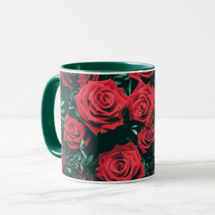 Beautiful Red Roses Mug