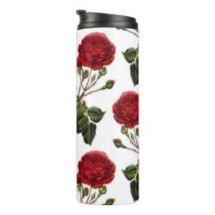 Beautiful Red Roses Thermal Tumbler