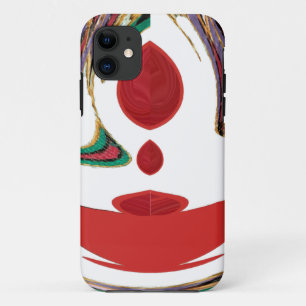 Beautiful Red, White, Purple, Green Texture Colour iPhone 11 Case