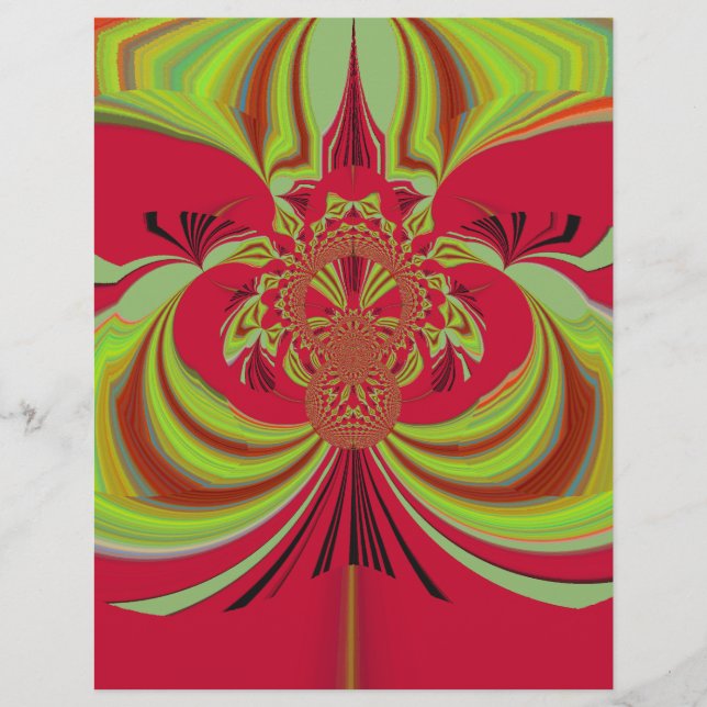 Beautiful red yellow design. Inspiration vector co (Front)
