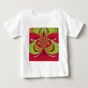 Beautiful red yellow design. Inspiration vector co Baby T-Shirt