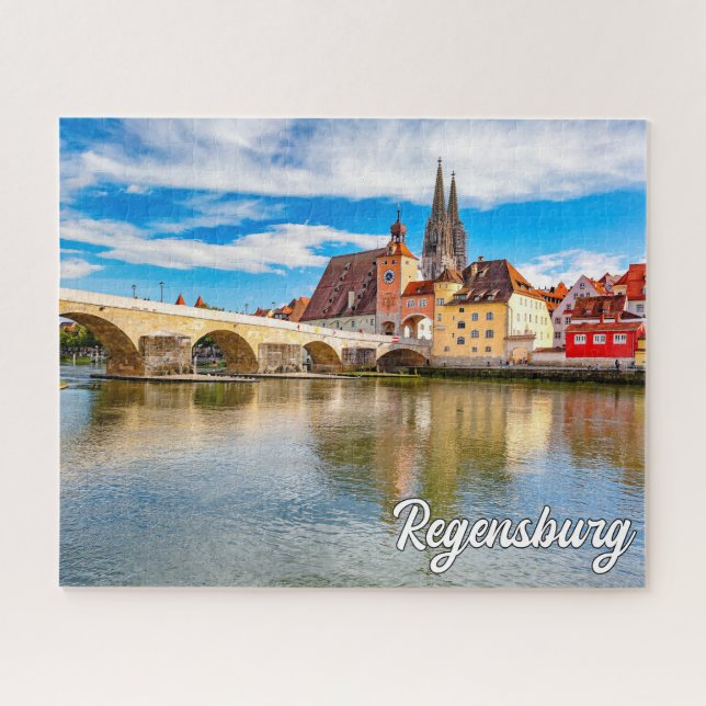 Beautiful Regensburg, Germany Jigsaw Puzzle (Horizontal)