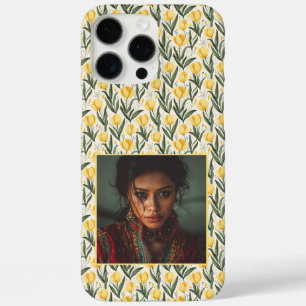 Beautiful Retirement Gift Tulip Flower Photo iPhone 16 Pro Max Case