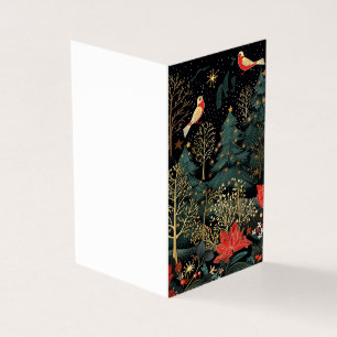 Beautiful Retro Christmas Card