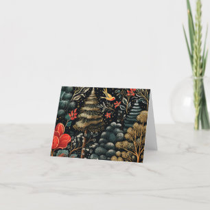 Beautiful Retro Christmas Card