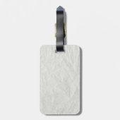 Beautiful Retro Lady 1960's Style Luggage Tag (Back Vertical)