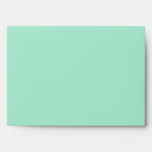 Beautiful Retro Mint Green Envelopes