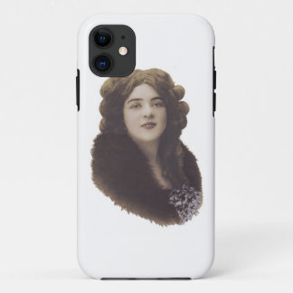 Beautiful Retro Woman iPhone 11 Case