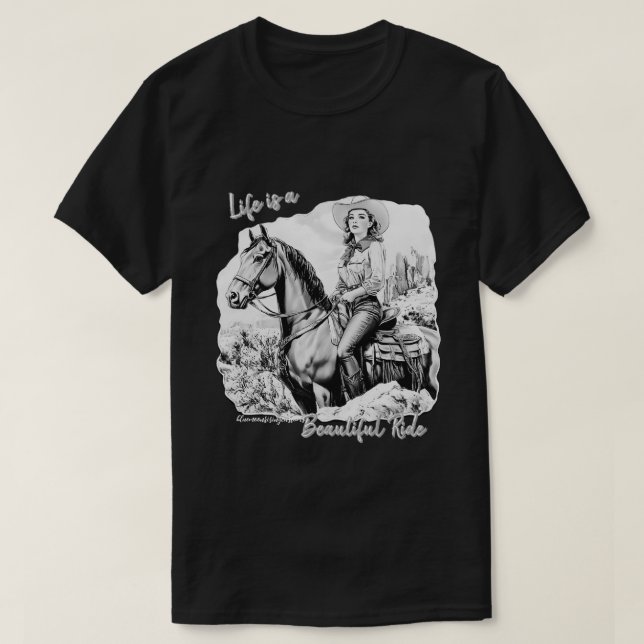 Beautiful ride T-Shirt (Design Front)