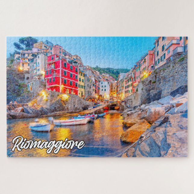 Beautiful Riomaggiore, Italy Jigsaw Puzzle (Horizontal)