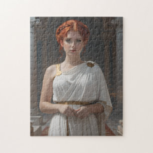 Beautiful Roman woman Jigsaw Puzzle