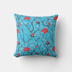 Beautiful romantic Girly red floral Cushion