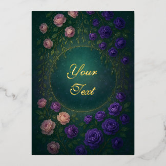 Beautiful Romantic Purple and Pink Roses