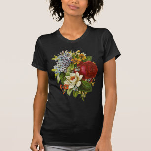 Beautiful Romantic Summer Bouquet with Red Rose T-Shirt