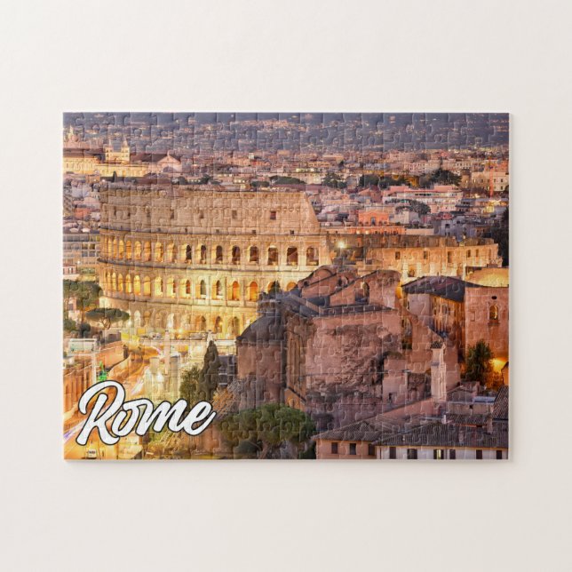 Beautiful Rome, Italy Jigsaw Puzzle (Horizontal)